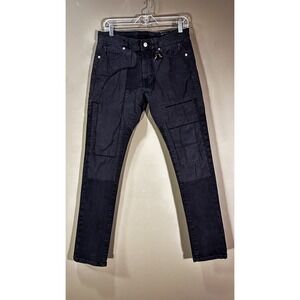1017 Alyx 9SM Slim Fit Black Jeans Sz 32x30 Skater Utility Streetwear Distressed